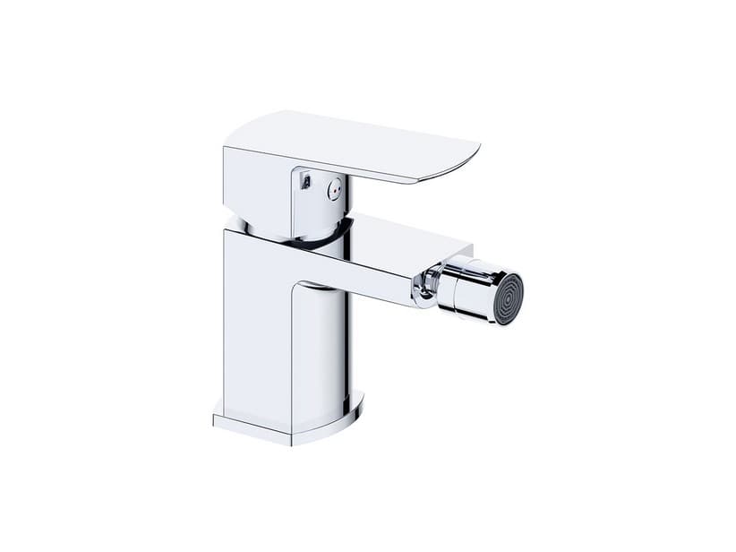 Bidetarmatur mit Ablauf Charlotte Chrom | IperCeramica Bidetarmatur mit Ablauf Charlotte Chrom | IperCeramica