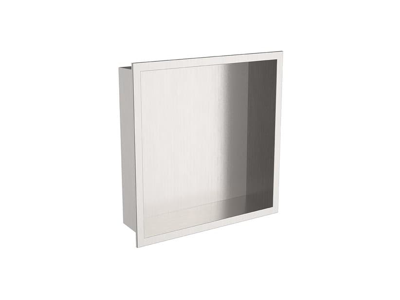 Duschnische Einbau aus gebürstetem Edelstahl Aisi 304 30x30 | IperCeramica Duschnische Einbau aus gebürstetem Edelstahl Aisi 304 30x30 | IperCeramica