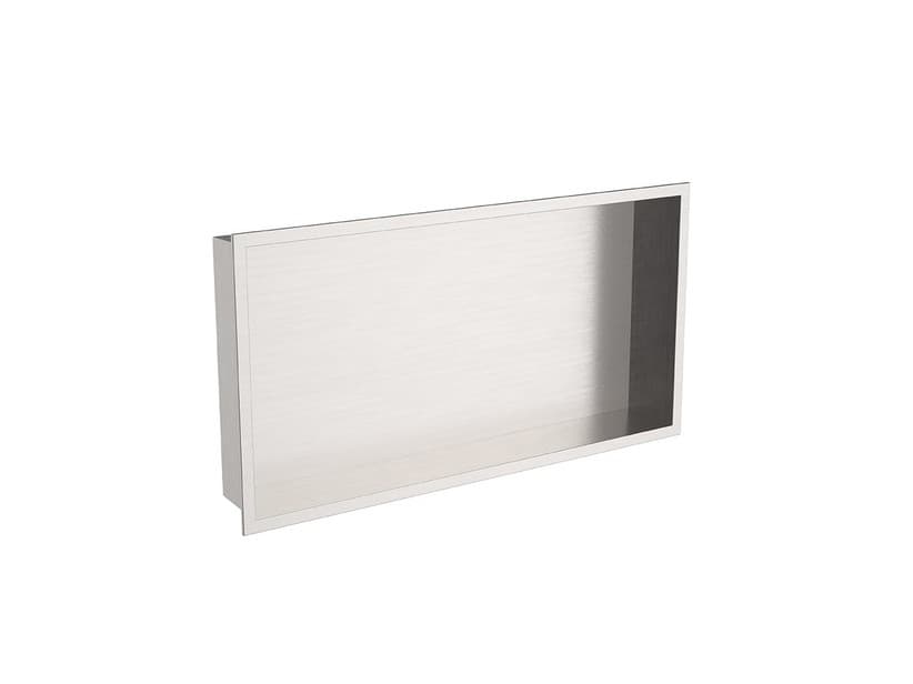 Duschnische Einbau aus gebürstetem Edelstahl Aisi 304 30x60 | IperCeramica Duschnische Einbau aus gebürstetem Edelstahl Aisi 304 30x60 | IperCeramica