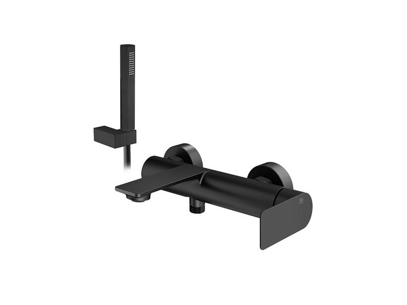 Badewannenarmatur Gea mit Ausstattung Schwarz matt | IperCeramica Badewannenarmatur Gea mit Ausstattung Schwarz matt | IperCeramica