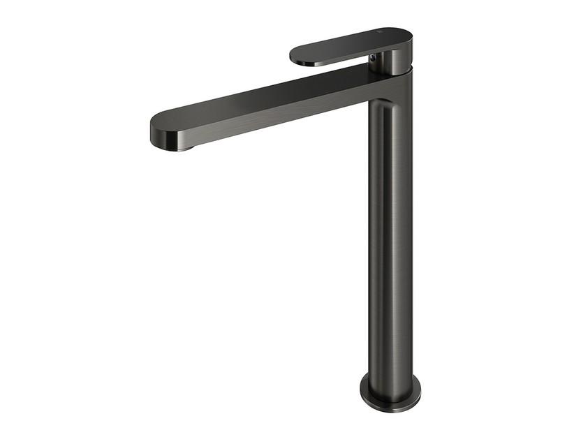 Waschtischarmatur hoch Olmo ohne Ablauf Gun Metal | IperCeramica Waschtischarmatur hoch Olmo ohne Ablauf Gun Metal | IperCeramica