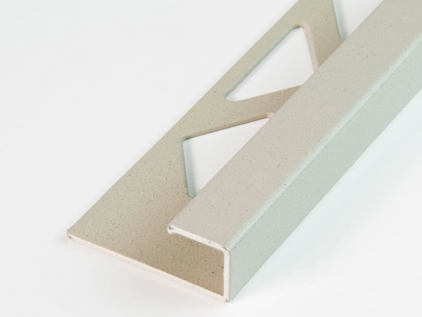 Gbl Square Winkelprofil Concrete Leinen aus Aluminium 10 mm 2,7 m | IperCeramica Gbl Square Winkelprofil Concrete Leinen aus Aluminium 10 mm 2,7 m | IperCeramica