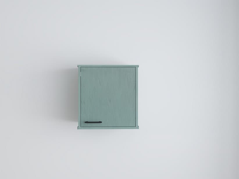 Hängeschrank Smeraldo 45x34x52 cm aus PVC Grün | IperCeramica Hängeschrank Smeraldo 45x34x52 cm aus PVC Grün | IperCeramica