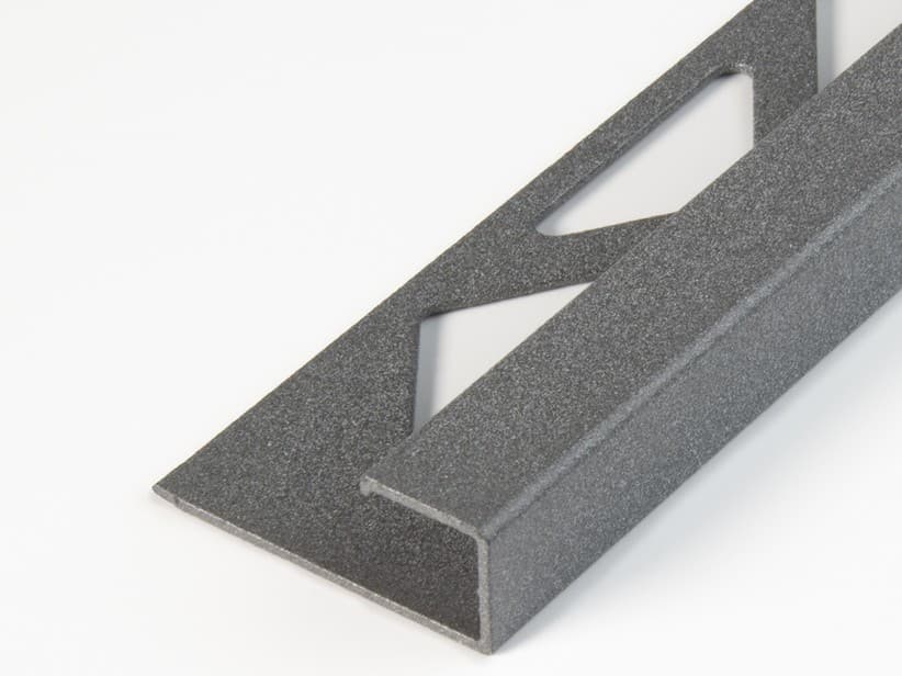 Eckprofil Global Square Aluminium Concrete Dunkelgrau Stärke 10 mm Länge 2,7 m | IperCeramica Eckprofil Global Square Aluminium Concrete Dunkelgrau Stärke 10 mm Länge 2,7 m | IperCeramica