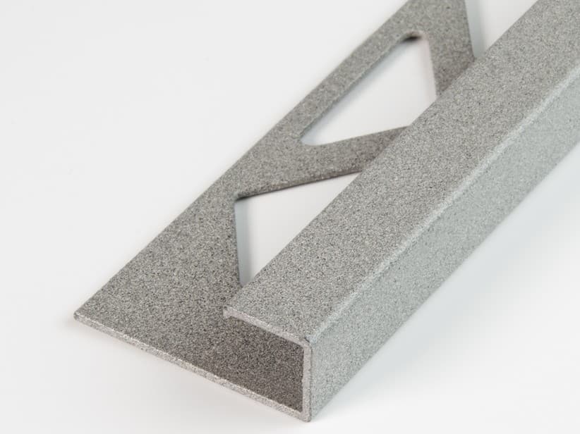Eckprofil Global Square Aluminium Concrete Grau Stärke 10 mm Länge 2,7 m | IperCeramica Eckprofil Global Square Aluminium Concrete Grau Stärke 10 mm Länge 2,7 m | IperCeramica