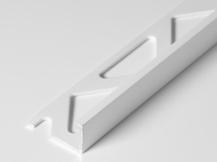 Eckprofil Global Floor Aluminium Weiß Stärke 12,5 mm Länge 2,7 m | IperCeramica Eckprofil Global Floor Aluminium Weiß Stärke 12,5 mm Länge 2,7 m | IperCeramica