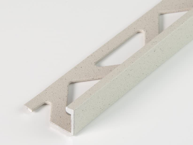 Eckprofil Global Floor Aluminium Concrete Cremeweiß Stärke 10 mm Länge 2,7 m | IperCeramica Eckprofil Global Floor Aluminium Concrete Cremeweiß Stärke 10 mm Länge 2,7 m | IperCeramica