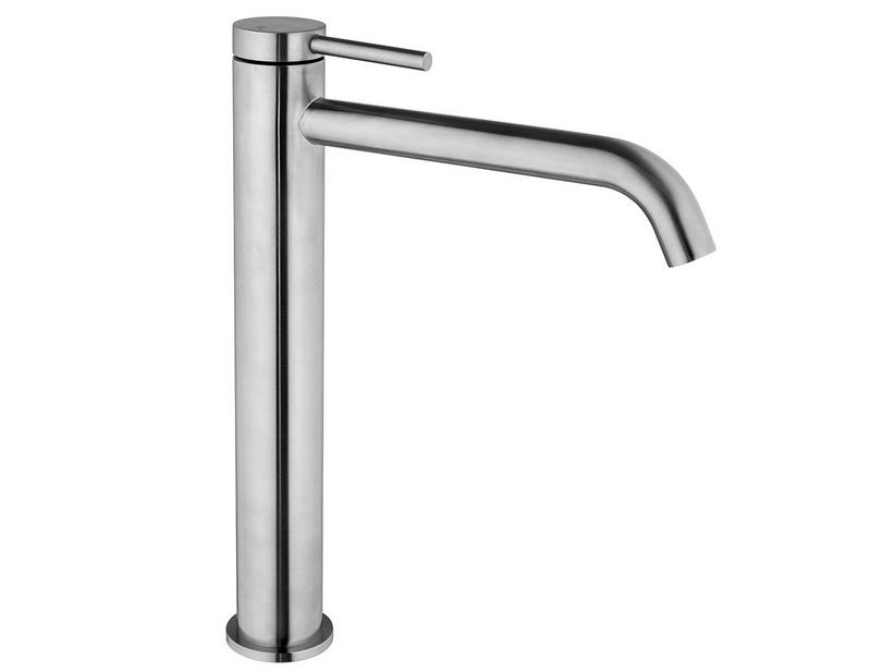 Waschtischmischer hoch Luxy aus gebürstetem Edelstahl 316 ohne Abfluss | IperCeramica Waschtischmischer hoch Luxy aus gebürstetem Edelstahl 316 ohne Abfluss | IperCeramica