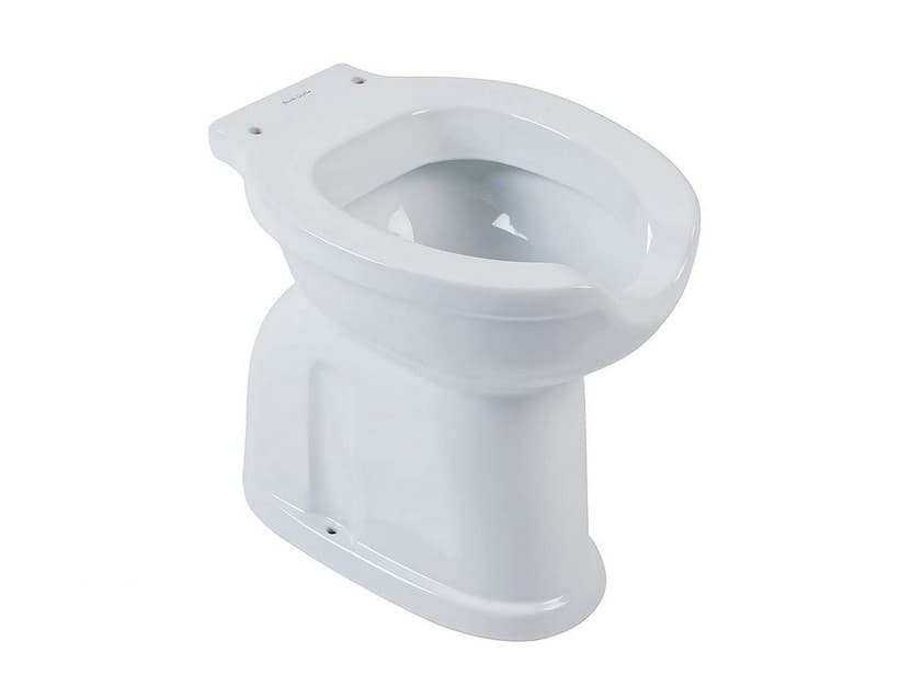 Stand-WC Ponte Giulio Casual+ cm Abfluss auf der Wand mit Öffnung vorne Weiß | IperCeramica Stand-WC Ponte Giulio Casual+ cm Abfluss auf der Wand mit Öffnung vorne Weiß | IperCeramica