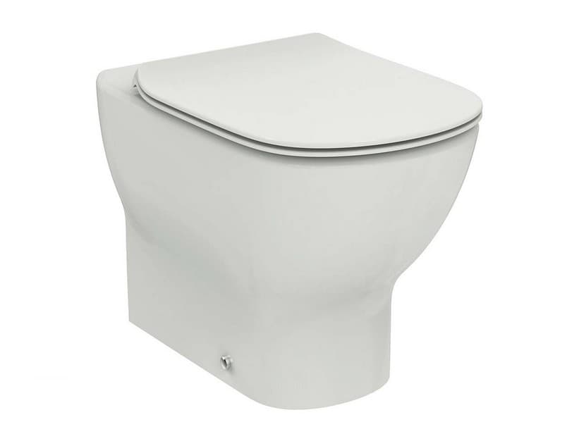 Stand-WC Ideal Standard Tesi Aquablade Wandbündig mit Sitz Seidenweiß matt | IperCeramica Stand-WC Ideal Standard Tesi Aquablade Wandbündig mit Sitz Seidenweiß matt | IperCeramica