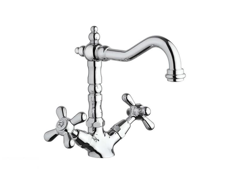 Mischer Einloch-Waschtischarmatur mit Ablauf Mamoli Epoque Chrom | IperCeramica Mischer Einloch-Waschtischarmatur mit Ablauf Mamoli Epoque Chrom | IperCeramica