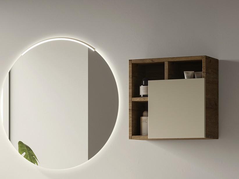 Hängeschrank Qubo offen quadratisch H45 cm Sherwood/Cashmere | IperCeramica Hängeschrank Qubo offen quadratisch H45 cm Sherwood/Cashmere | IperCeramica