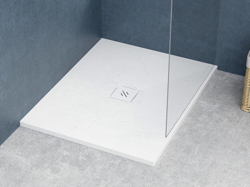Duschwanne Nature 80x100 H3 cm aus Harz Weiß | IperCeramica Duschwanne Nature 80x100 H3 cm aus Harz Weiß | IperCeramica