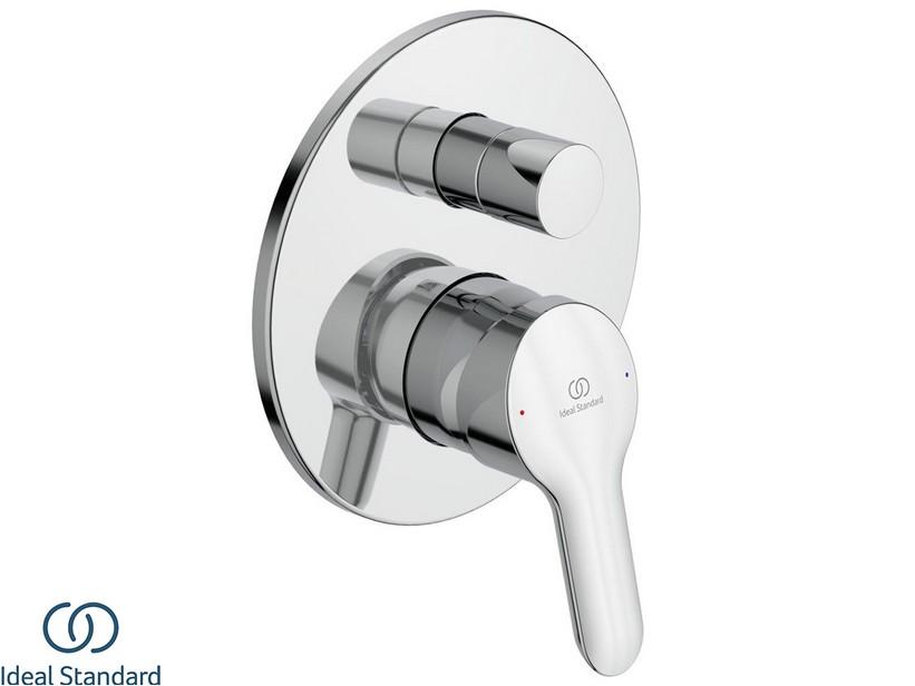 Einhebelarmatur Dusche Einbau mit Umschaltventil IDEAL STANDARD® ALPHA Chrom | IperCeramica Einhebelarmatur Dusche Einbau mit Umschaltventil IDEAL STANDARD® ALPHA Chrom | IperCeramica