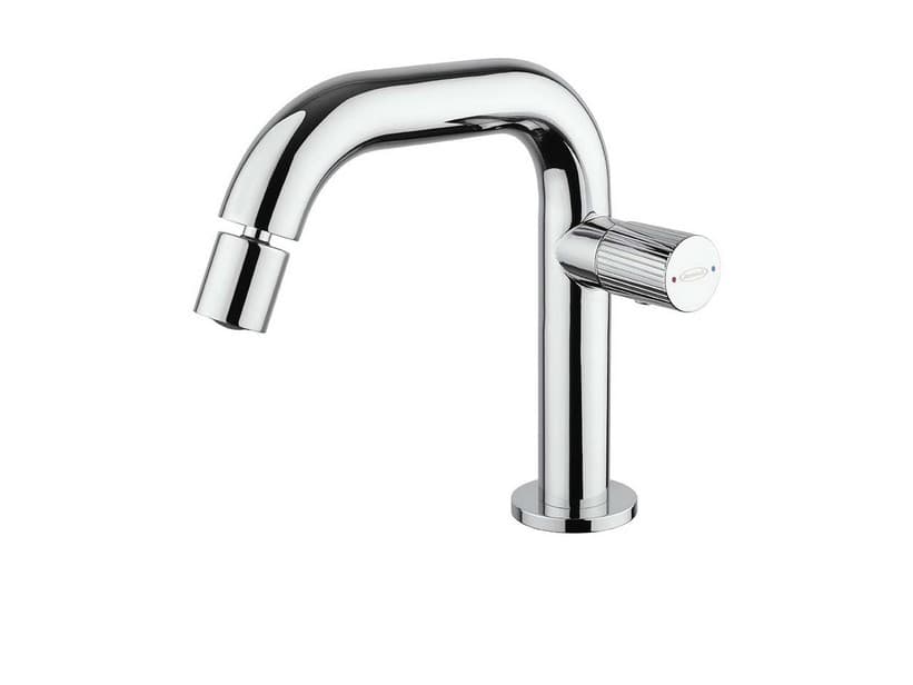 Mischer für Bidet Jacuzzi Giulia aus Edelstahl mit Ablaufgarnitur Chrom | IperCeramica Mischer für Bidet Jacuzzi Giulia aus Edelstahl mit Ablaufgarnitur Chrom | IperCeramica