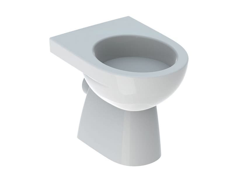 Stand-WC Geberit Selnova, Abfluss an der Wand, weiß | IperCeramica Stand-WC Geberit Selnova, Abfluss an der Wand, weiß | IperCeramica