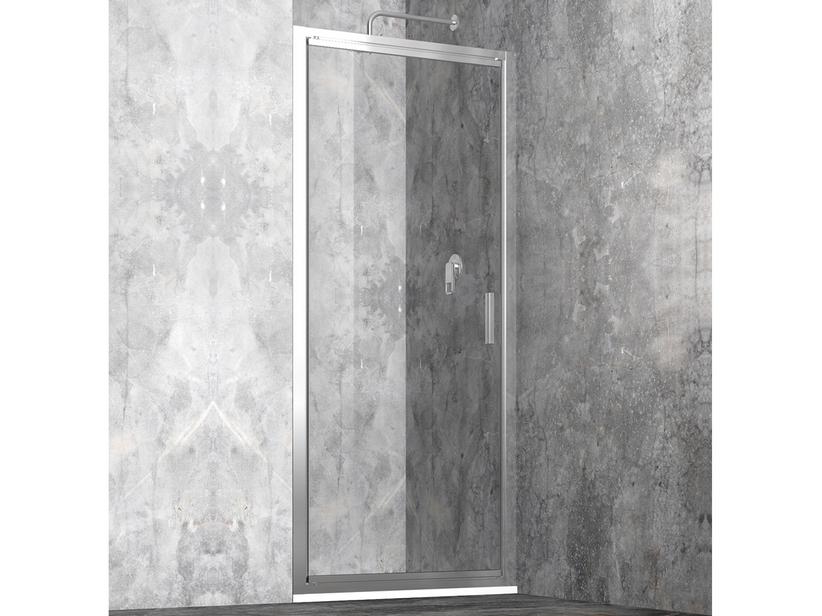 Drehduschtür Start 75xH190 Erw 72/78 Glasstärke 6 mm Transparent und Profil Chrom | IperCeramica Drehduschtür Start 75xH190 Erw 72/78 Glasstärke 6 mm Transparent und Profil Chrom | IperCeramica