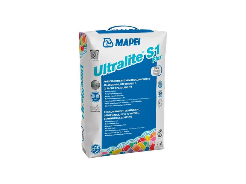 Mapei Ultralite S1 Flex Bianco 15 kg - Zementkleber | IperCeramica Mapei Ultralite S1 Flex Bianco 15 kg - Zementkleber | IperCeramica