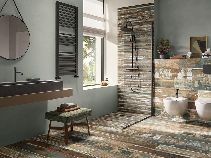 Fliese Urban Forest Mix 20x120 Feinsteinzeug mit entlackter Holzoptik | IperCeramica Fliese Urban Forest Mix 20x120 Feinsteinzeug mit entlackter Holzoptik | IperCeramica