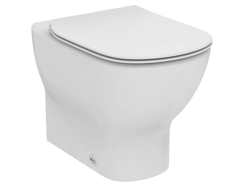 Stand-Wc Ideal Standard® Tesi 2016 Aquablade Wandbündig Versetzter Abfluss Sitz Mit Absenkautomatik Weiss Glänzend | IperCeramica Stand-Wc Ideal Standard® Tesi 2016 Aquablade Wandbündig Versetzter Abfluss Sitz Mit Absenkautomatik Weiss Glänzend | IperCeramica