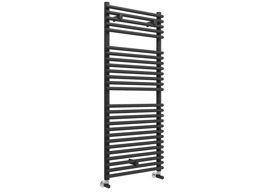 Radiateur décoratif sèche-serviettes Camelia Color 50 cm h119 anthracite sablé | IperCeramica Radiateur décoratif sèche-serviettes Camelia Color 50 cm h119 anthracite sablé | IperCeramica