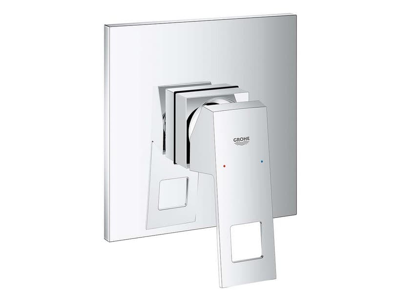 Plaque pour mitigeur douche encastrable Grohe Eurocube monocommande chrome | IperCeramica Plaque pour mitigeur douche encastrable Grohe Eurocube monocommande chrome | IperCeramica