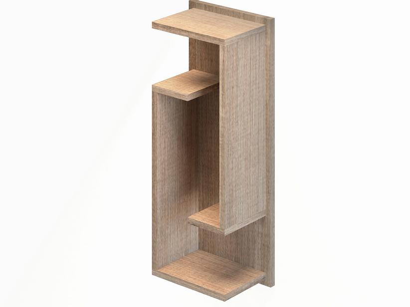 Elément mural salle de bains Tribeca ouvert chêne Bruges | IperCeramica Elément mural salle de bains Tribeca ouvert chêne Bruges | IperCeramica