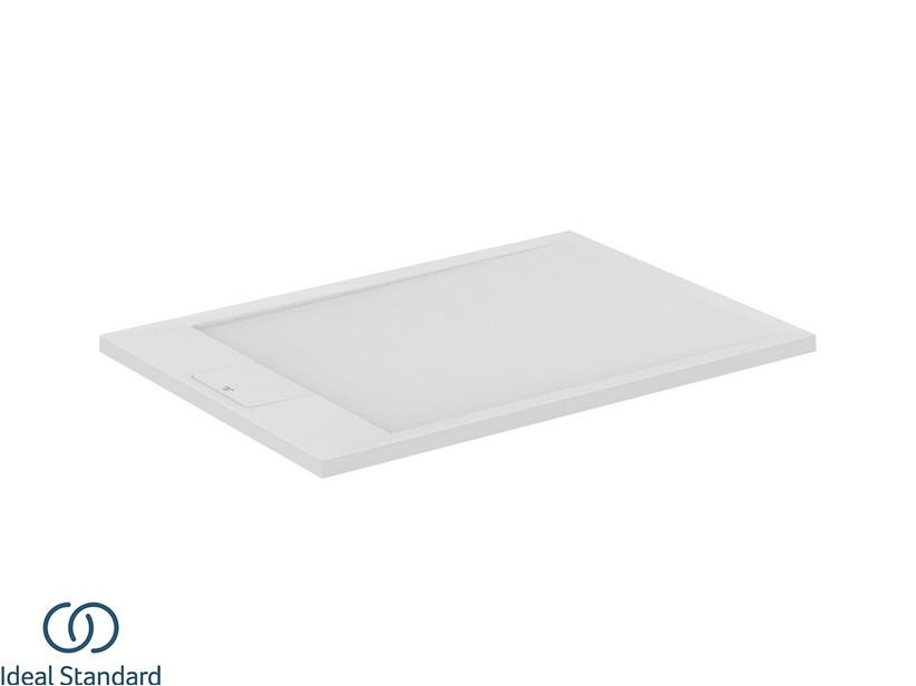 Receveur de douche Ideal Standard® ULTRAFLAT-S i.LIFE rectangulaire 100x70 cm résine blanc | IperCeramica Receveur de douche Ideal Standard® ULTRAFLAT-S i.LIFE rectangulaire 100x70 cm résine blanc | IperCeramica