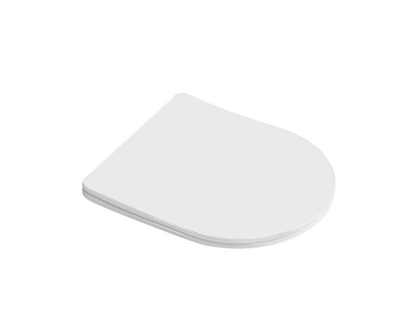Abattant WC slim Cardano soft-close blanc brillant | IperCeramica Abattant WC slim Cardano soft-close blanc brillant | IperCeramica