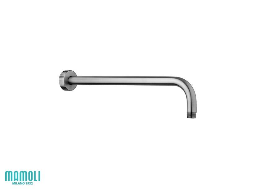 Bras de douche mural 35 cm Gretha laiton effet inox brossé | IperCeramica Bras de douche mural 35 cm Gretha laiton effet inox brossé | IperCeramica