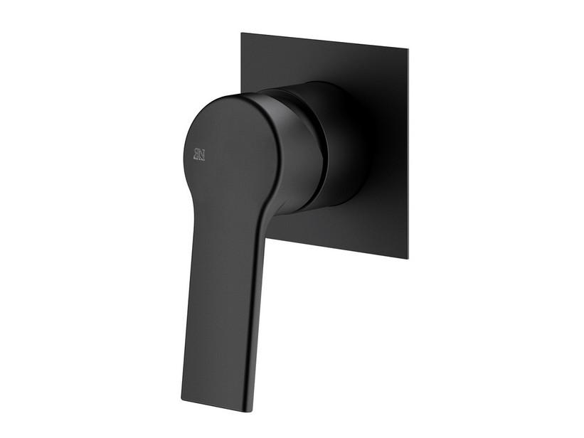 Plaque pour mitigeur de douche encastré Trend noir mat | IperCeramica Plaque pour mitigeur de douche encastré Trend noir mat | IperCeramica