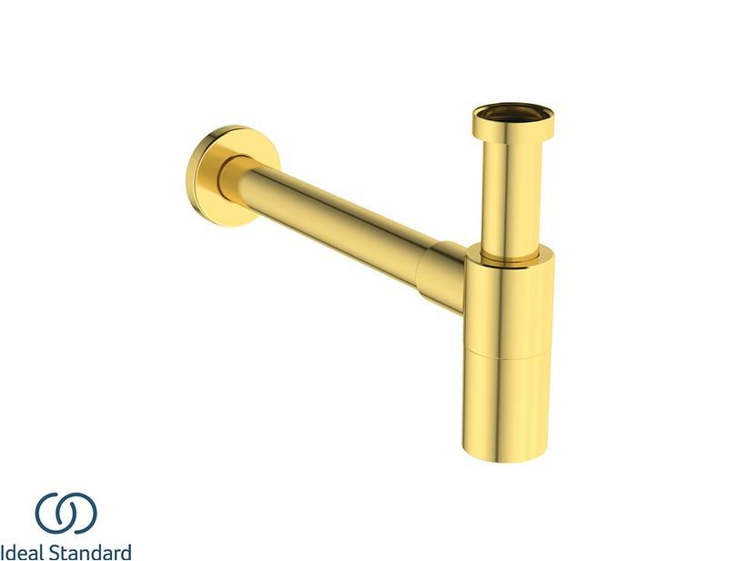Siphon linéaire design Ideal Standard® Brushed Gold | IperCeramica Siphon linéaire design Ideal Standard® Brushed Gold | IperCeramica