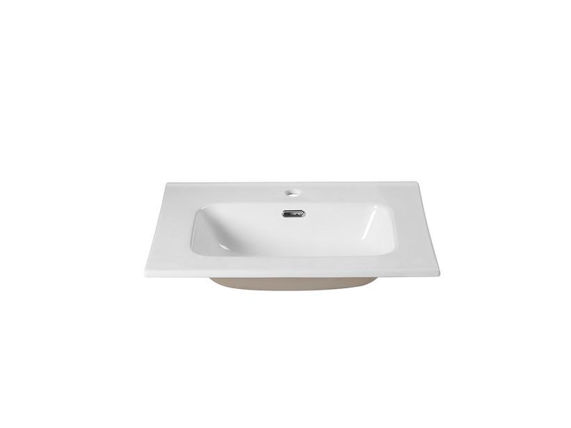 Lavabo Smart Unitop 61x46,5 cm en céramique | IperCeramica Lavabo Smart Unitop 61x46,5 cm en céramique | IperCeramica