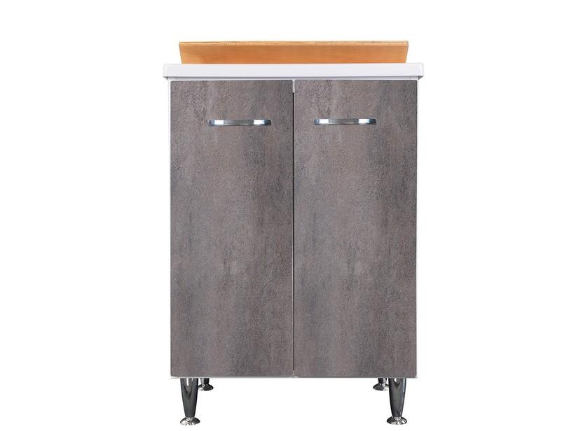 Bac à laver Comfort 60x50 cm en mélaminé blanc/gris | IperCeramica Bac à laver Comfort 60x50 cm en mélaminé blanc/gris | IperCeramica