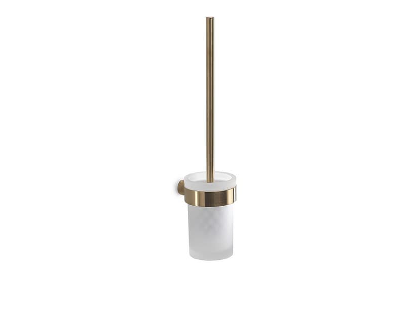 Porte-balai Lily or mat brossé | IperCeramica Porte-balai Lily or mat brossé | IperCeramica