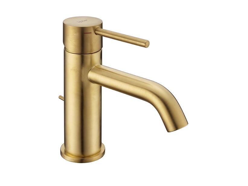 Mitigeur pour lavabo Bora monocommande or brossé | IperCeramica Mitigeur pour lavabo Bora monocommande or brossé | IperCeramica