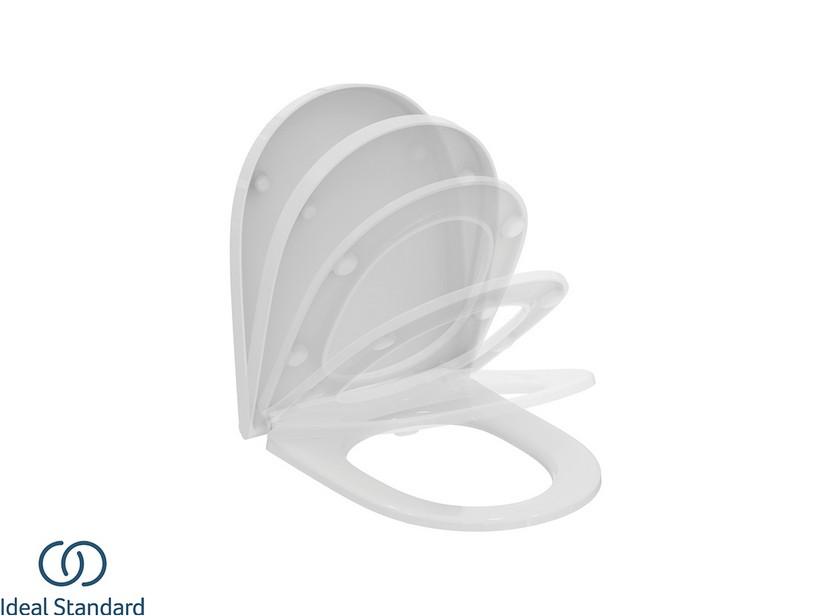 Abattant wc enveloppant Ideal Standard® i.Life O blanc brillant | IperCeramica Abattant wc enveloppant Ideal Standard® i.Life O blanc brillant | IperCeramica