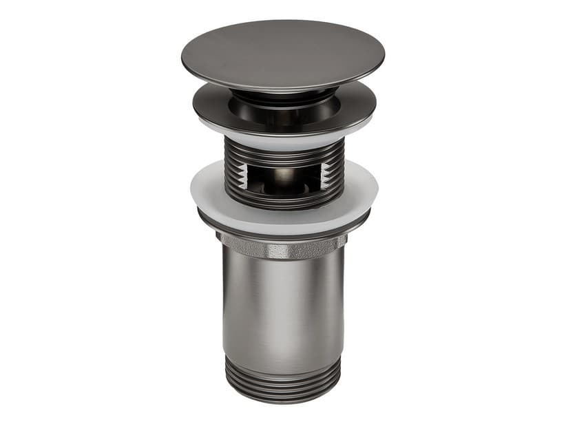 Bonde universelle Clic-Clac Blur titane | IperCeramica Bonde universelle Clic-Clac Blur titane | IperCeramica