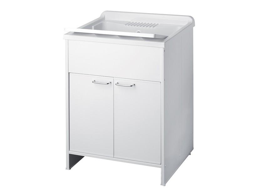 Meuble bac à laver Garden 60x50 cm en PVC blanc | IperCeramica Meuble bac à laver Garden 60x50 cm en PVC blanc | IperCeramica