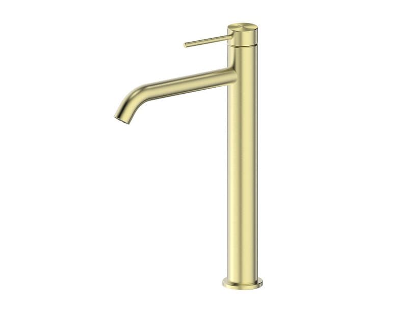 Mitigeur de lavabo haut sans bonde Spring Inox 304 or brossé | IperCeramica Mitigeur de lavabo haut sans bonde Spring Inox 304 or brossé | IperCeramica