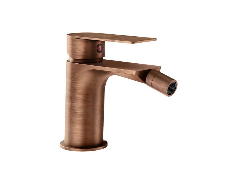 Mitigeur de bidet sans bonde Gea cuivre brossé | IperCeramica Mitigeur de bidet sans bonde Gea cuivre brossé | IperCeramica