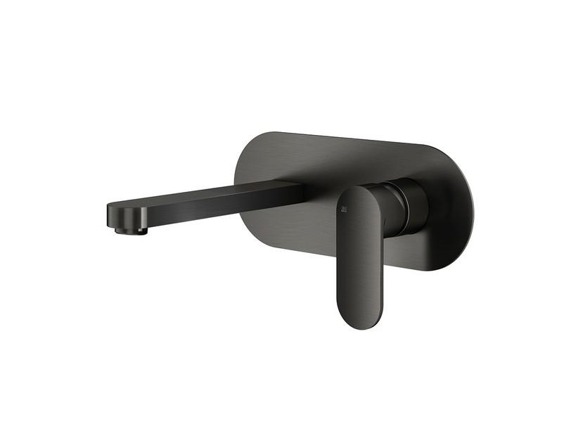 Mitigeur de lavabo mural Olmo Gun Metal | IperCeramica Mitigeur de lavabo mural Olmo Gun Metal | IperCeramica
