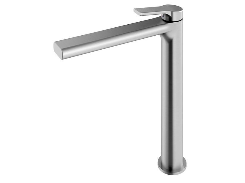 Mitigeur de lavabo haut sans bonde Trend chrome brossé | IperCeramica Mitigeur de lavabo haut sans bonde Trend chrome brossé | IperCeramica