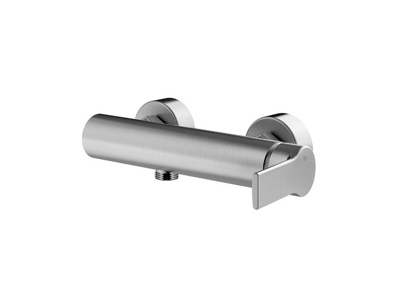 Mitigeur de douche externe Trend sans dotation chrome brossé | IperCeramica Mitigeur de douche externe Trend sans dotation chrome brossé | IperCeramica