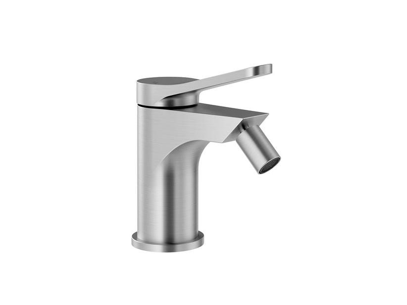 Mitigeur de bidet sans bonde Mamba chrome brossé | IperCeramica Mitigeur de bidet sans bonde Mamba chrome brossé | IperCeramica