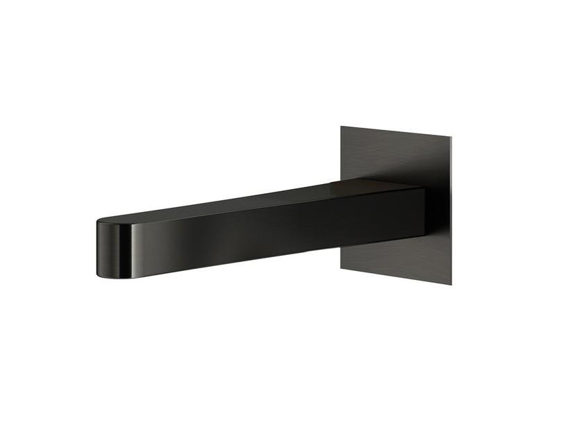 Bec de lavabo mural Mamba Gun Metal | IperCeramica Bec de lavabo mural Mamba Gun Metal | IperCeramica