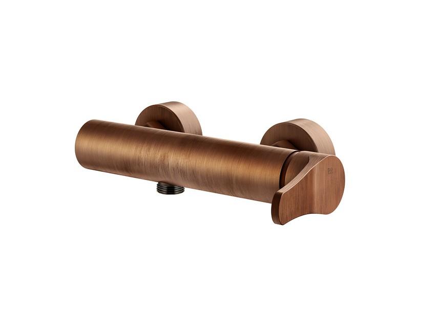 Mitigeur de douche externe Mamba sans dotation cuivre brossé | IperCeramica Mitigeur de douche externe Mamba sans dotation cuivre brossé | IperCeramica