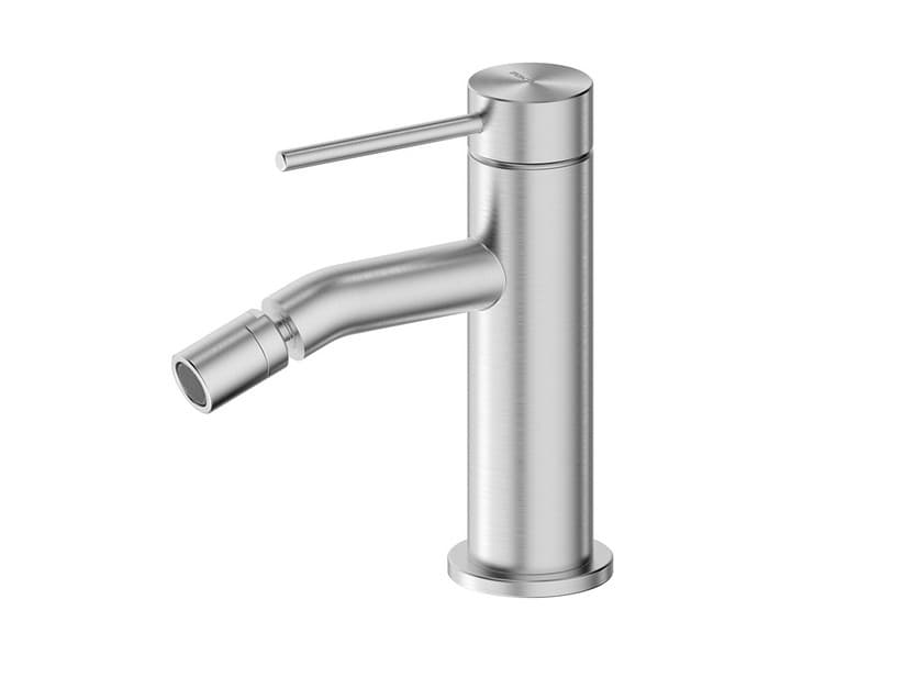 Mitigeur pour bidet sans bonde Spring Inox 304 brossé | IperCeramica Mitigeur pour bidet sans bonde Spring Inox 304 brossé | IperCeramica