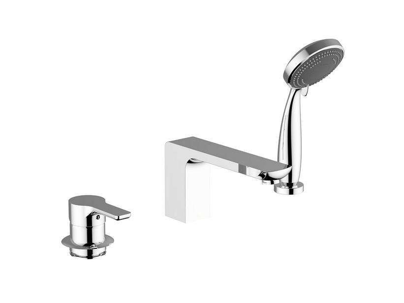 Mélangeur encastré bord de baignoire 3 trous Filadelphia chrome | IperCeramica Mélangeur encastré bord de baignoire 3 trous Filadelphia chrome | IperCeramica