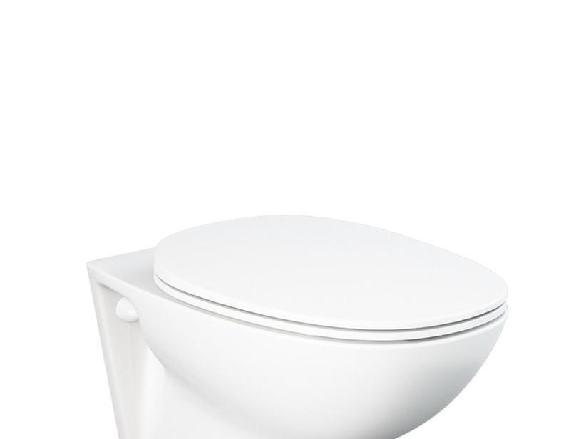 Abattant WC Berna Slim frein de chute blanc brillant | IperCeramica Abattant WC Berna Slim frein de chute blanc brillant | IperCeramica